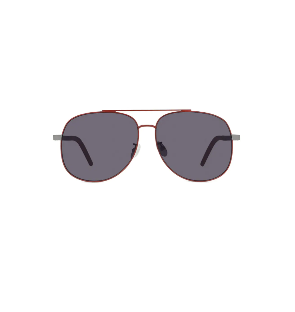 20) 61MM Metal Pilot Sunglasses