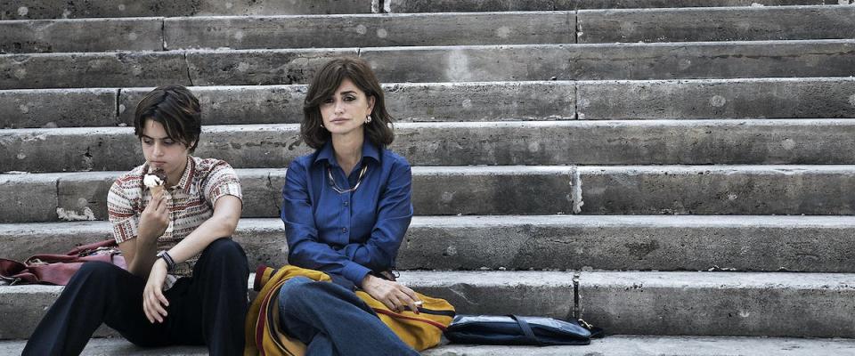 Luana Giuliani as Andrea and Penelope Cruz as their mother Clara in "L'immensità," nominated for the Golden Lion Award at the Venice Film Festival.
