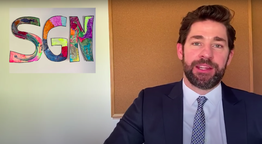 John Krasinski hosts the finale of his hit quarantine web series, "Some Good News."