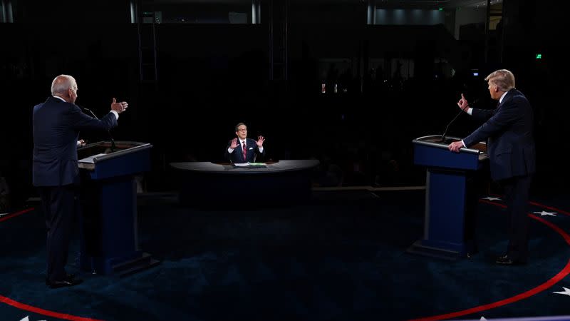 U.S. presidential election debate in Cleveland, Ohio