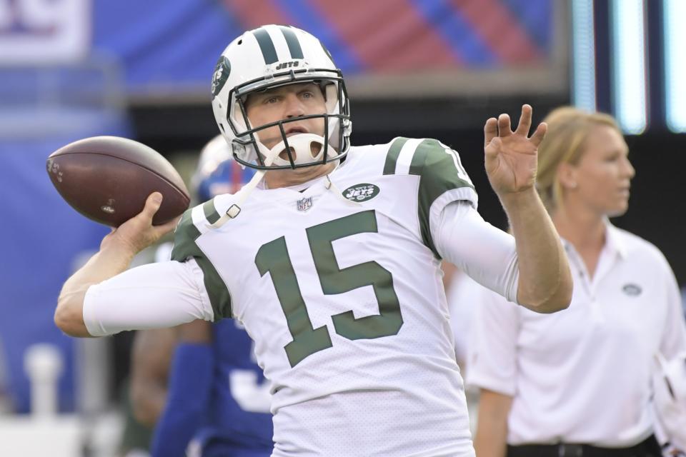 Josh McCown was named the Jets starting quarterback on Monday. (AP)