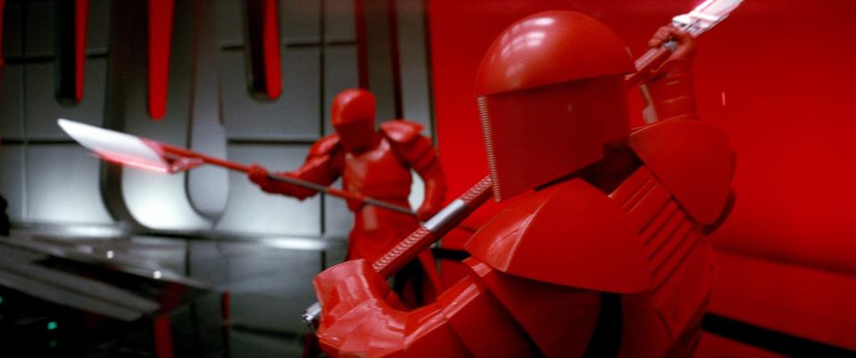 The Praetorian Guard in 'Star Wars: The Last Jedi'