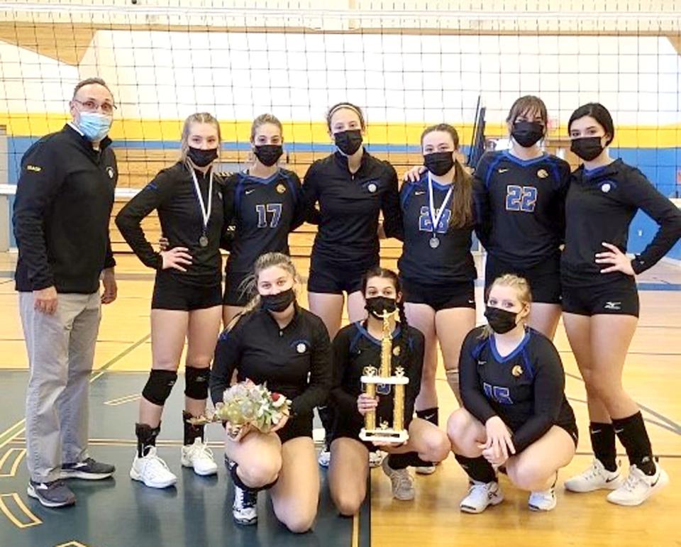 The Mt. Markham Mustangs won the 2022 Mt. Markham Girls Volleyball Tournament on their home court Saturday.
