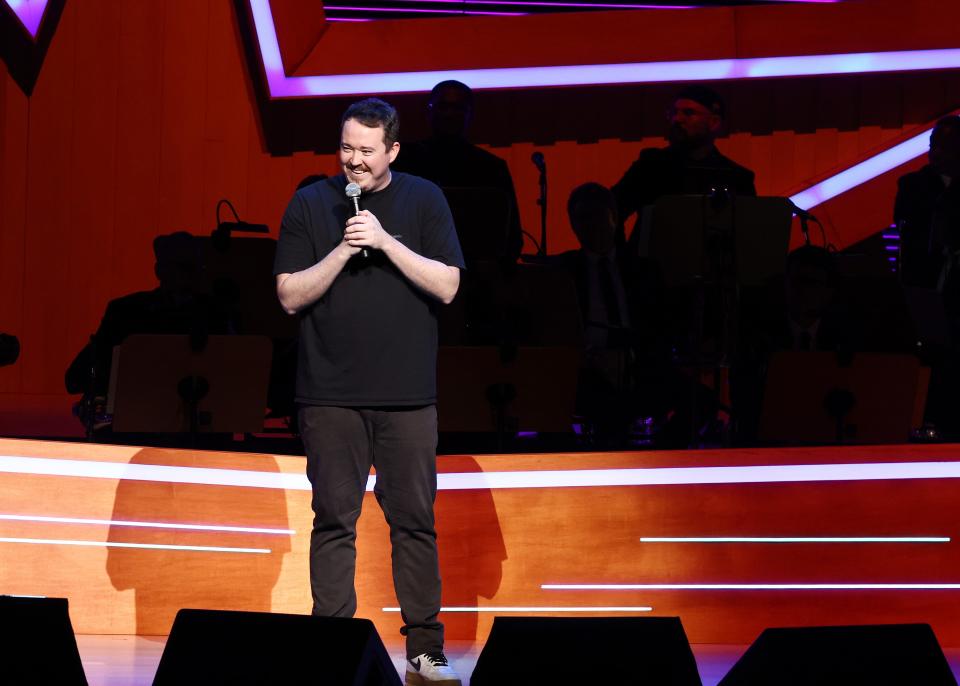 Shane Gillis performs onstage during the 17th Annual Stand Up For Heroes Benefit presented by Bob Woodruff Foundation and NY Comedy Festival at David Geffen Hall on Nov. 6, 2023, in New York City.