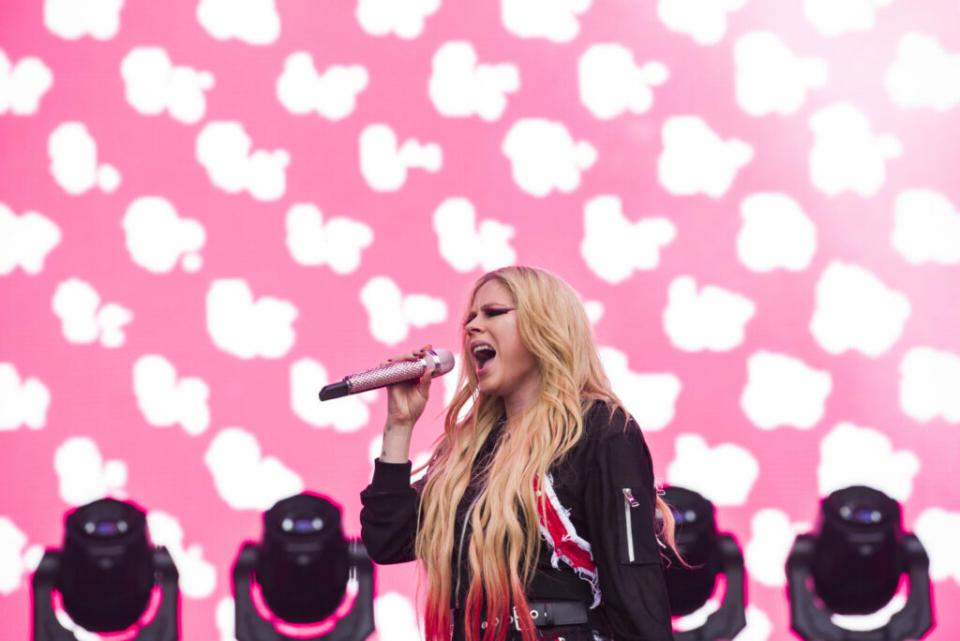 Avril Lavigne at Glastonbury 2024 (Picture: Aaron Parsons Photography)