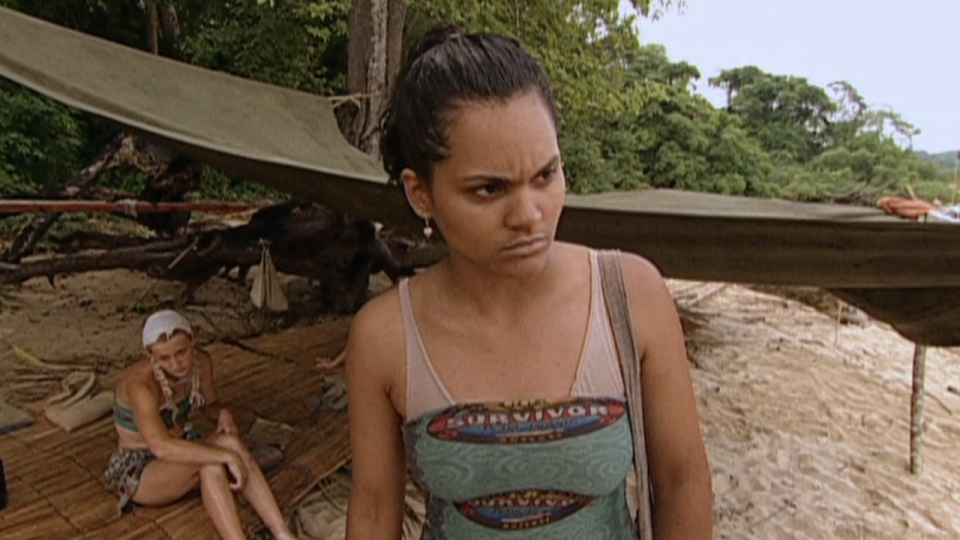 Sandra on Survivor Peal Islands