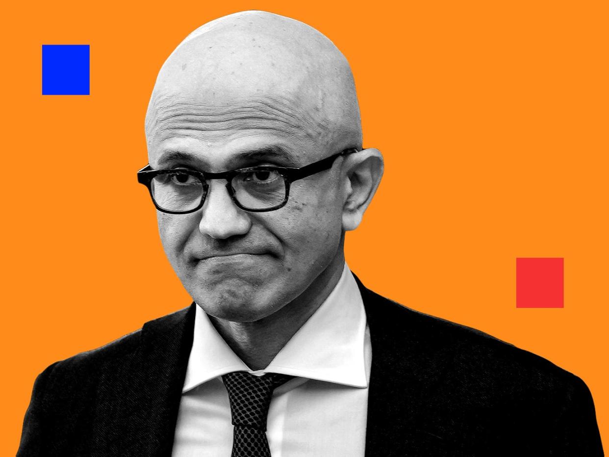 Microsoft CEO Satya Nadella.