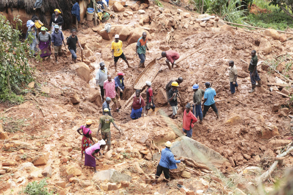 The full number killed and the extent of the damage will only be known when torrential floodwaters recede.