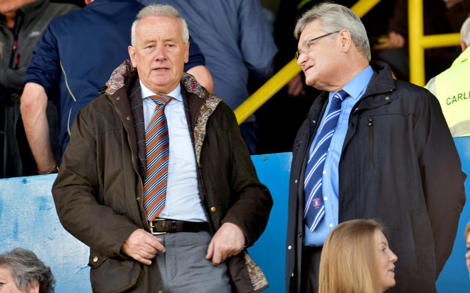  Rick Parry at Brunton Park  - Reuters