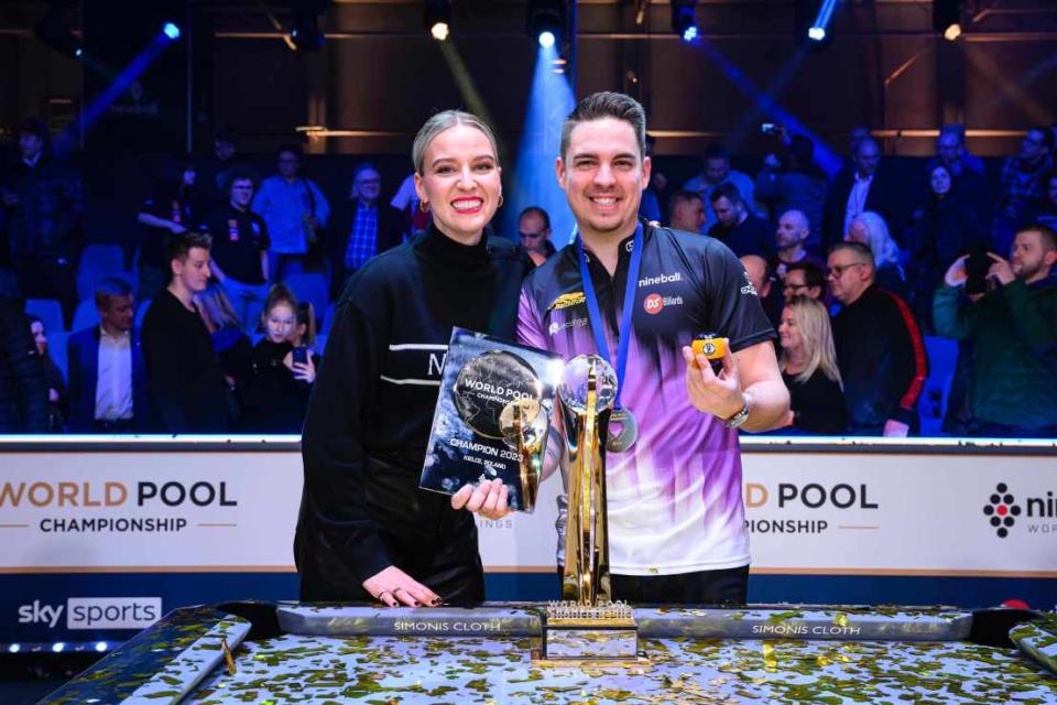 Emily Frazer, CEO of Matchroom Sport, is taking the World Pool Championships to Saudi Arabia this week