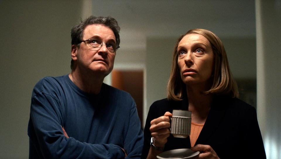 Colin Firth and Toni Collette starred in HBO’s dramatisation of ‘The Staircase’ released in 2022 (HBO)