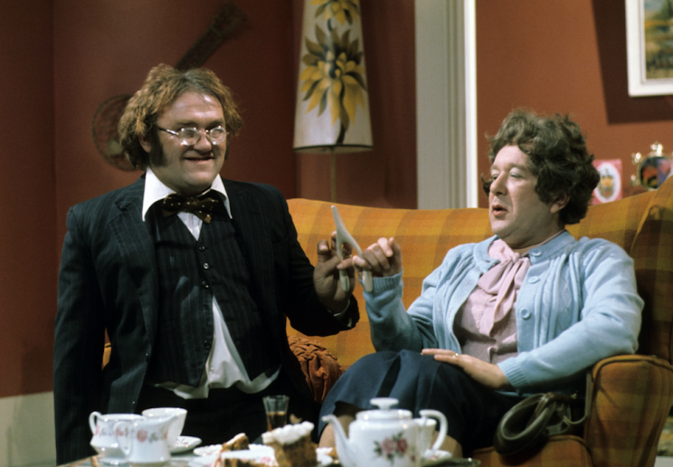 'The Les Dawson Show' with Les Dawson and Roy Barraclough in 1975