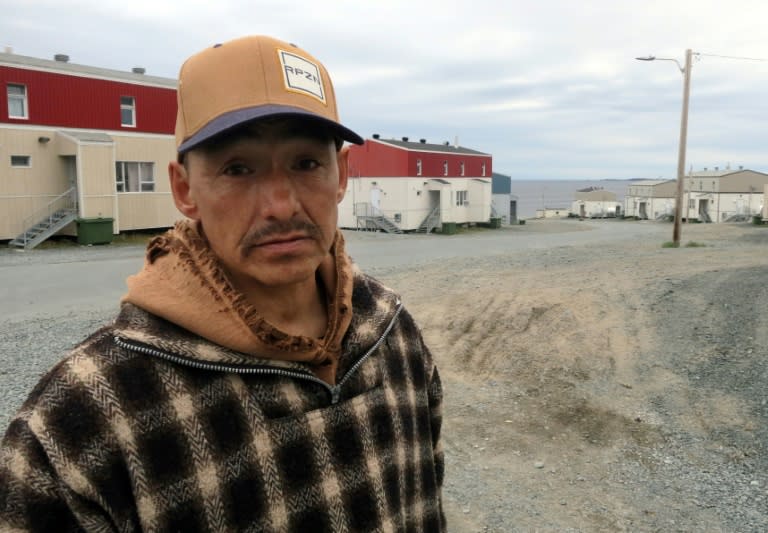 Local fisherman Lucassie Cookie, 47, says the summers are getting harder in the Inuit village of Umiujaq, with fewer fish and more mosquitos