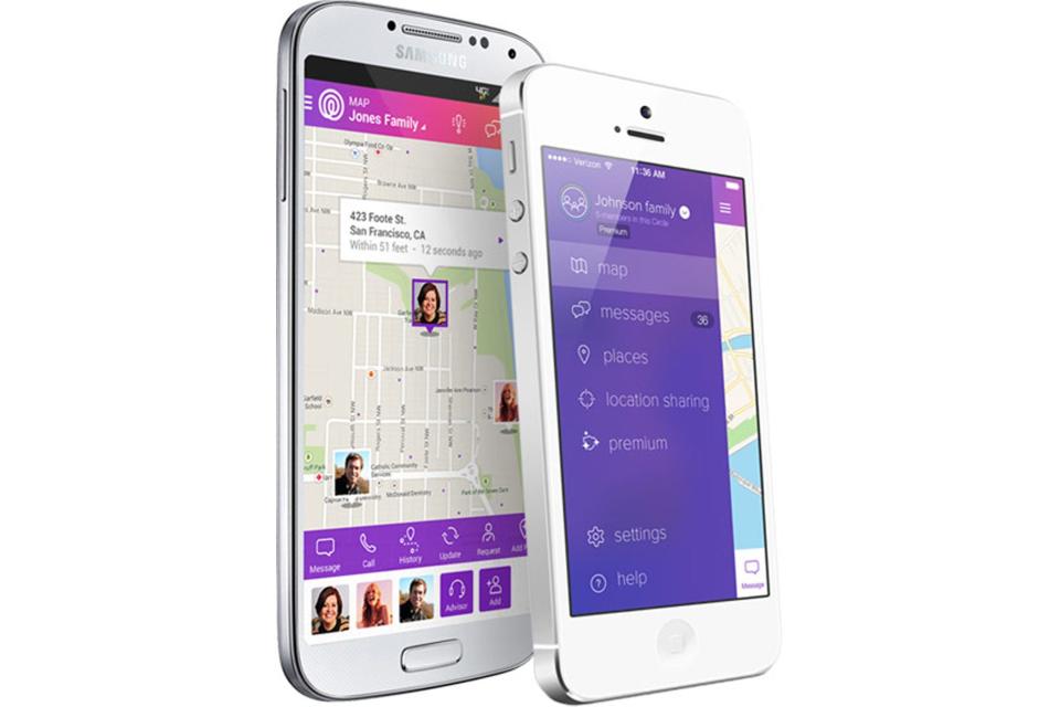 The Life360 app helps parents keep in touch with the