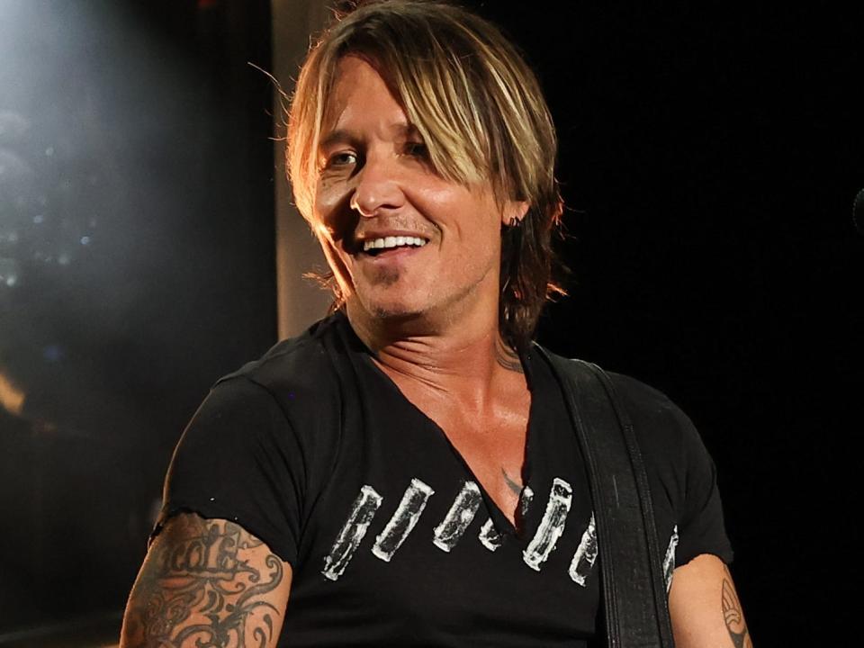 Keith Urban performing in June 2023.