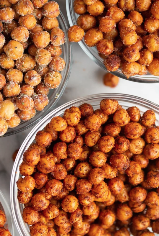 <p>My Forking Life</p><p>This quick and easy crispy air fryer chickpea recipe is perfect for when you are craving a delicious snack. You can season with salt and pepper or any of these four flavor combinations.</p><p><strong>Get the recipe: <a href="https://www.myforkinglife.com/crispy-air-fryer-chickpeas/" rel="nofollow noopener" target="_blank" data-ylk="slk:Crispy Air Fryer Chickpeas;elm:context_link;itc:0;sec:content-canvas" class="link ">Crispy Air Fryer Chickpeas</a></strong></p>