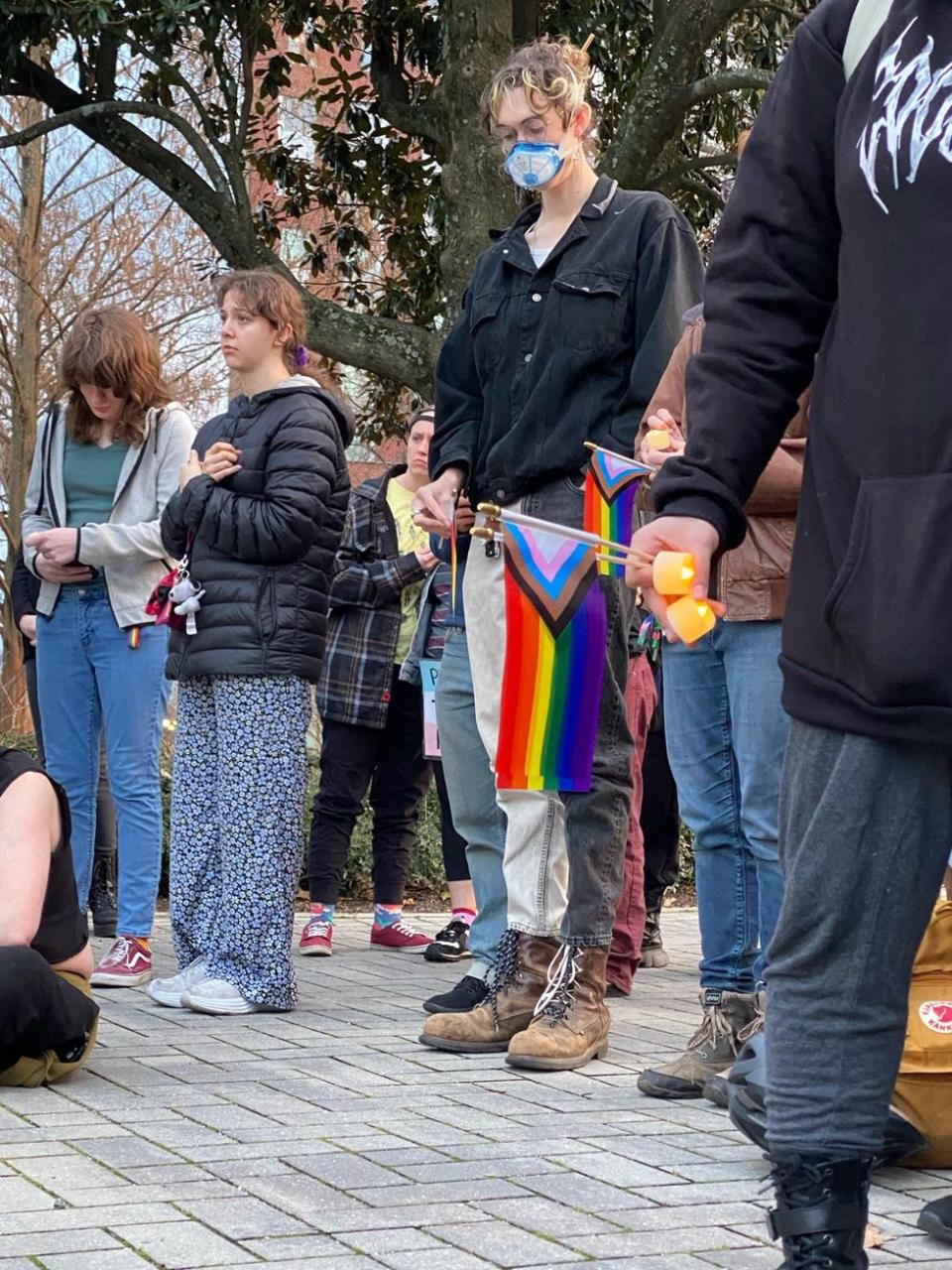 Nex Benedict murdered transgender nonbinary twospirit teen candlelight vigils across the country