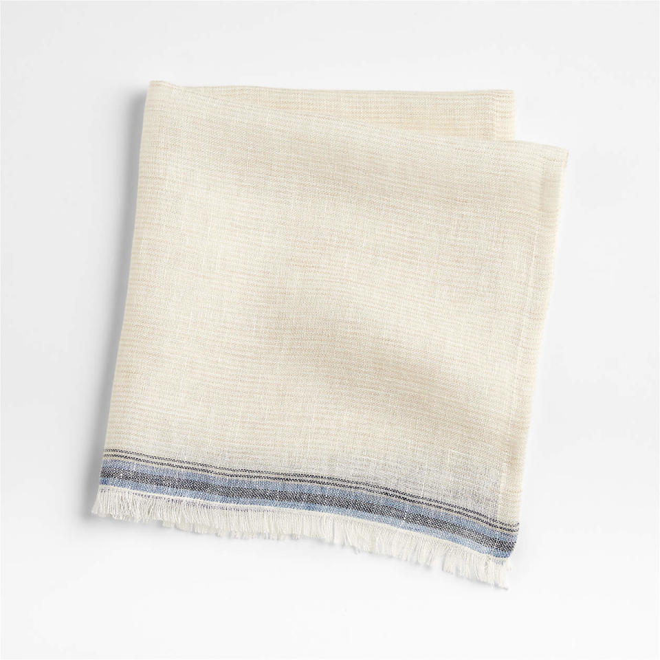 <p><a href="https://go.redirectingat.com?id=74968X1596630&url=https%3A%2F%2Fwww.crateandbarrel.com%2Fblue-striped-european-flax--certified-linen-napkin%2Fs495341&sref=https%3A%2F%2Fwww.veranda.com%2Fhome-decorators%2Fg29293956%2Fhanukkah-decorations%2F" rel="nofollow noopener" target="_blank" data-ylk="slk:Shop Now;elm:context_link;itc:0;sec:content-canvas" class="link ">Shop Now</a></p><p>Blue Striped European Flax-Certified Linen Napkin</p><p>Crate & Barrel</p>