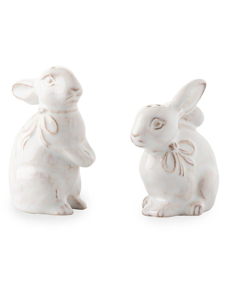 Clever Creatures Bunny Salt & Pepper Shakers