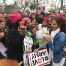 <p>Ashley Judd was also <a rel="nofollow" href="https://www.yahoo.com/celebrity/scarlett-johansson-madonna-america-ferrera-and-ashley-judd-help-kick-off-womens-march-on-washington-200447832.html" data-ylk="slk:among the speakers;outcm:mb_qualified_link;_E:mb_qualified_link;ct:story;" class="link  yahoo-link">among the speakers</a> in D.C. She read a poem about “nasty women” and spoke about the sexual assault allegations against Trump. (Photo: <a rel="nofollow noopener" href="https://www.instagram.com/p/BPiGloLl2LQ/?taken-by=ashley_judd&hl=en" target="_blank" data-ylk="slk:Ashley Judd/Instagram" class="link ">Ashley Judd/Instagram</a>) </p>