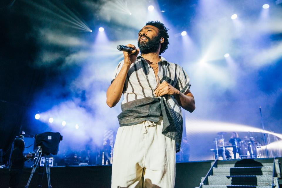 Closing the festival, US rapper Childish Gambino stole the show with a passion and vigour that brought old and young together in wonder as he performed songs such as Sober and Riot with electric raw energy: Carolina Faruolo