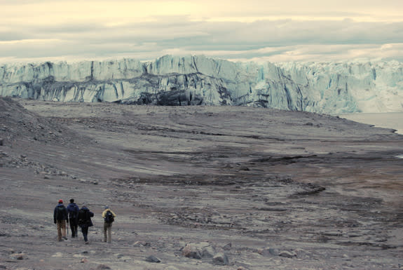 Basal ice, part of the Greenland Ice Sheet