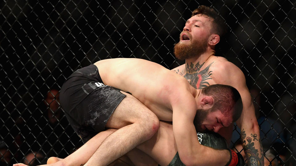 A rematch between Khabib and McGregor would be a massive money-spinner. Pic: Getty