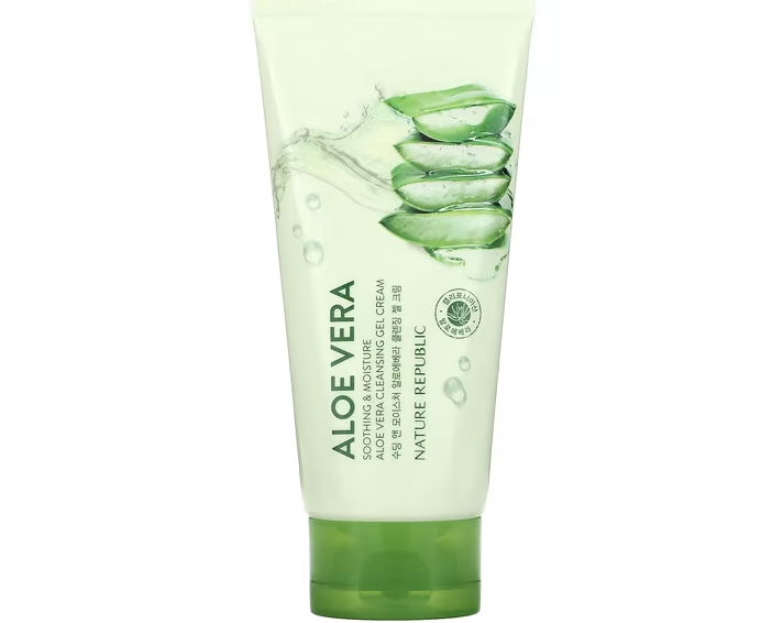 Nature Republic, Aloe Vera Cleansing Gel Cream, 150ml. PHOTO: iHerb