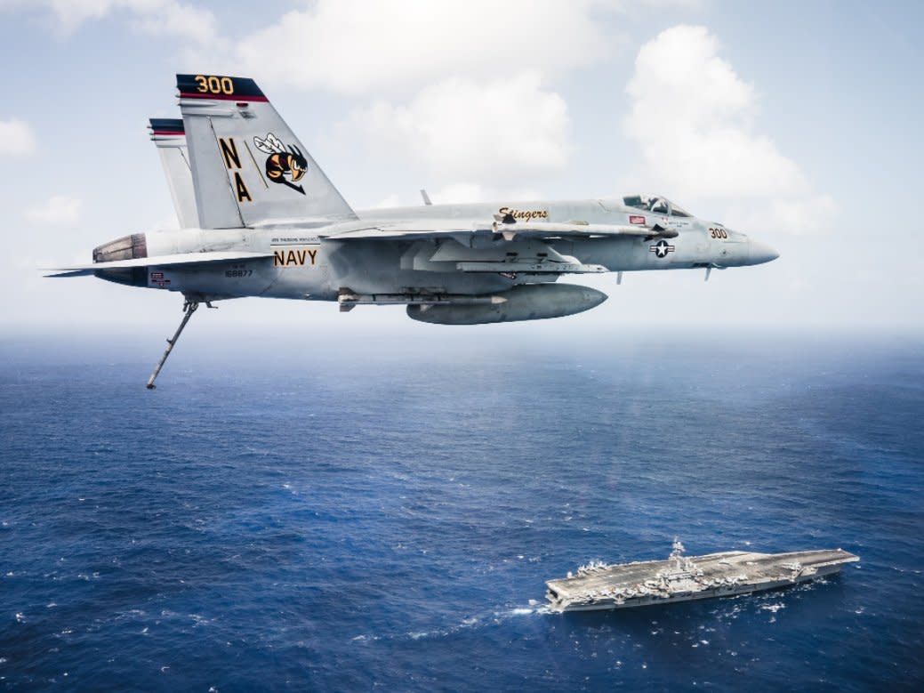 F/A-18 Super Hornet USS Reagan