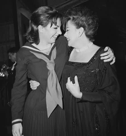 Regan/Daily Express/Hulton Archive/Getty Images Liza Minnelli and Judy Garland