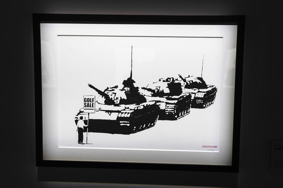 The Art of Banksy Exhibit in Miami, Florida