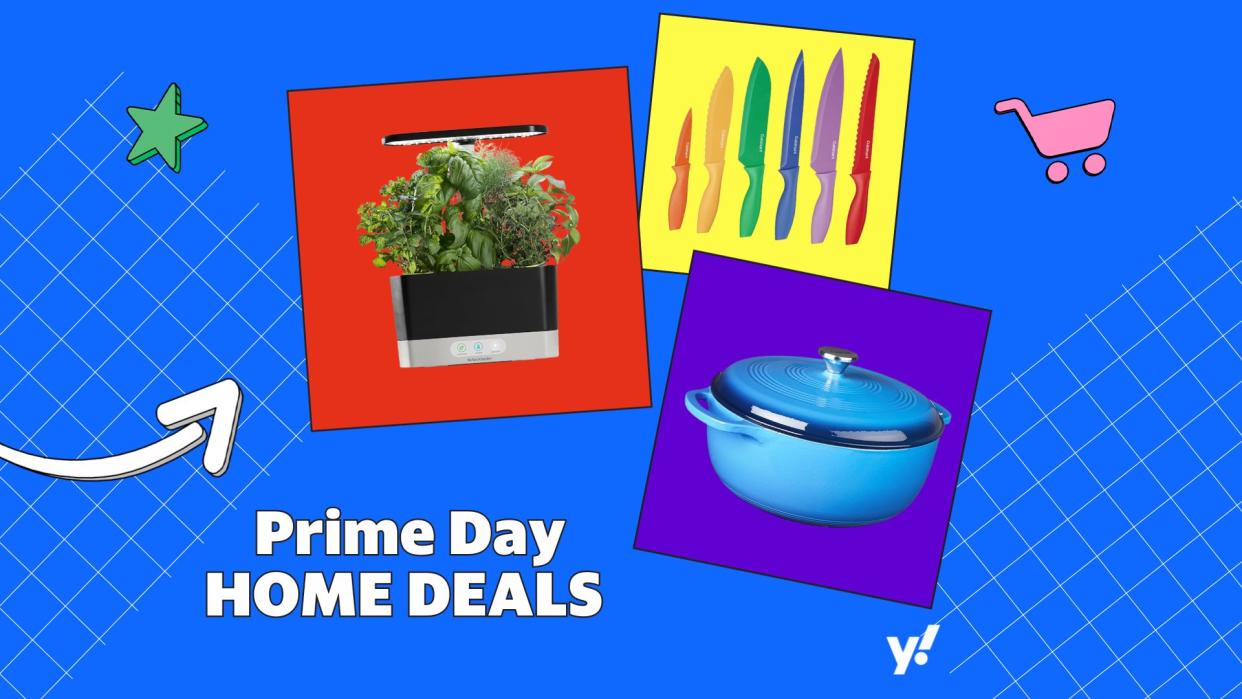 Bold idea: Shop October Prime Day home deals to get ahead of gifting and hosting season. (Photos: Amazon)