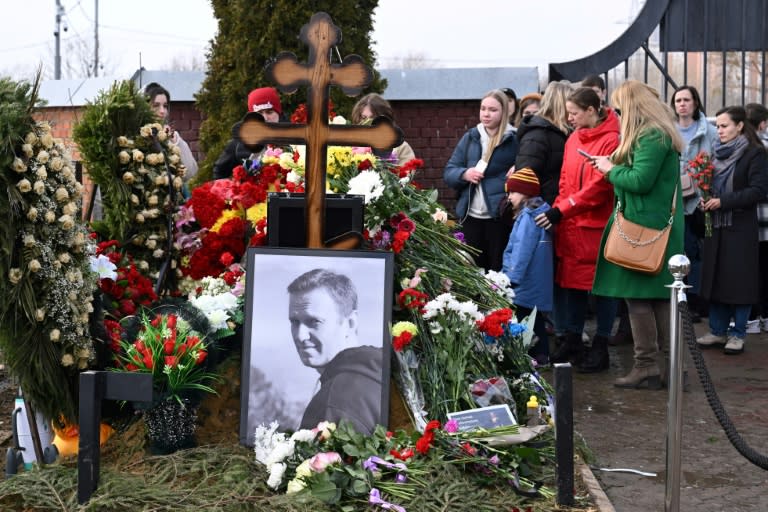 The key opponent of Russian leader Vladimir Putin died in February in a penal colony, where he had been held in harsh conditions (NATALIA KOLESNIKOVA)