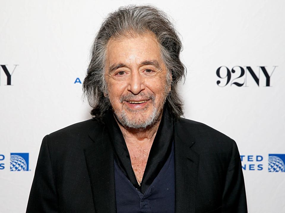 Al Pacino attends a conversation with Al Pacino at The 92nd Street Y, New York on April 19, 2023 in New York City.