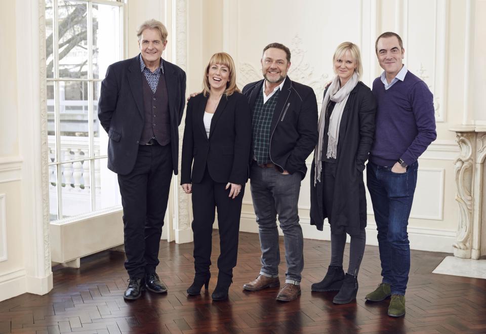 <p>The presenter appeared in the series eight finale of Cold Feet.</p>