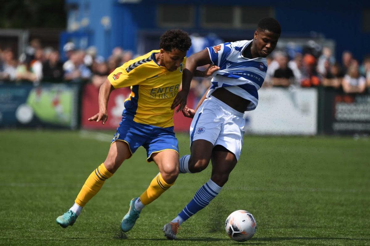 Oxford City's Andre Burley has signed a new deal with the club <i>(Image: Mike Allen)</i>