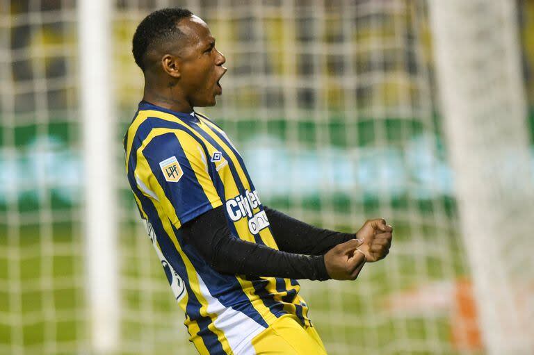 Un acierto de Rosario Central: el colombiano Jaminton Campaz, un delantero desequilibrante en Arroyito