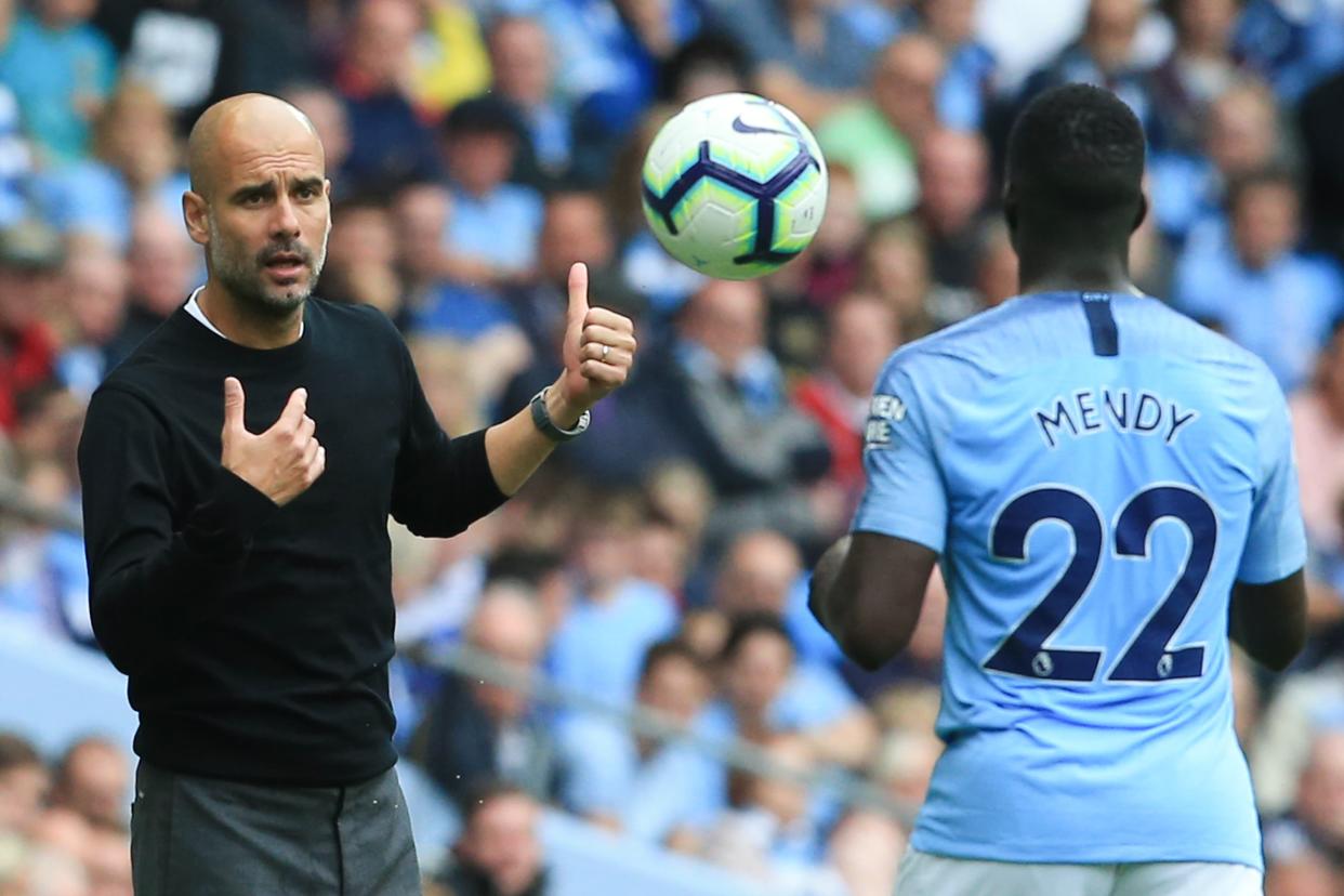 Guardiola Mendy (Manchester City) - AFP