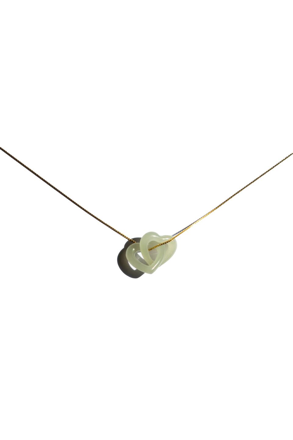 <p><a href="https://www.seree.co/collections/new-in/products/the-hearts-interlocking-jade-pendant-necklace" rel="nofollow noopener" target="_blank" data-ylk="slk:Shop Now;elm:context_link;itc:0;sec:content-canvas" class="link ">Shop Now</a></p><p>The Hearts Interlocking Jade Pendant Necklace</p><p>$128.00</p><p>seree.co</p><span class="copyright">Seree</span>