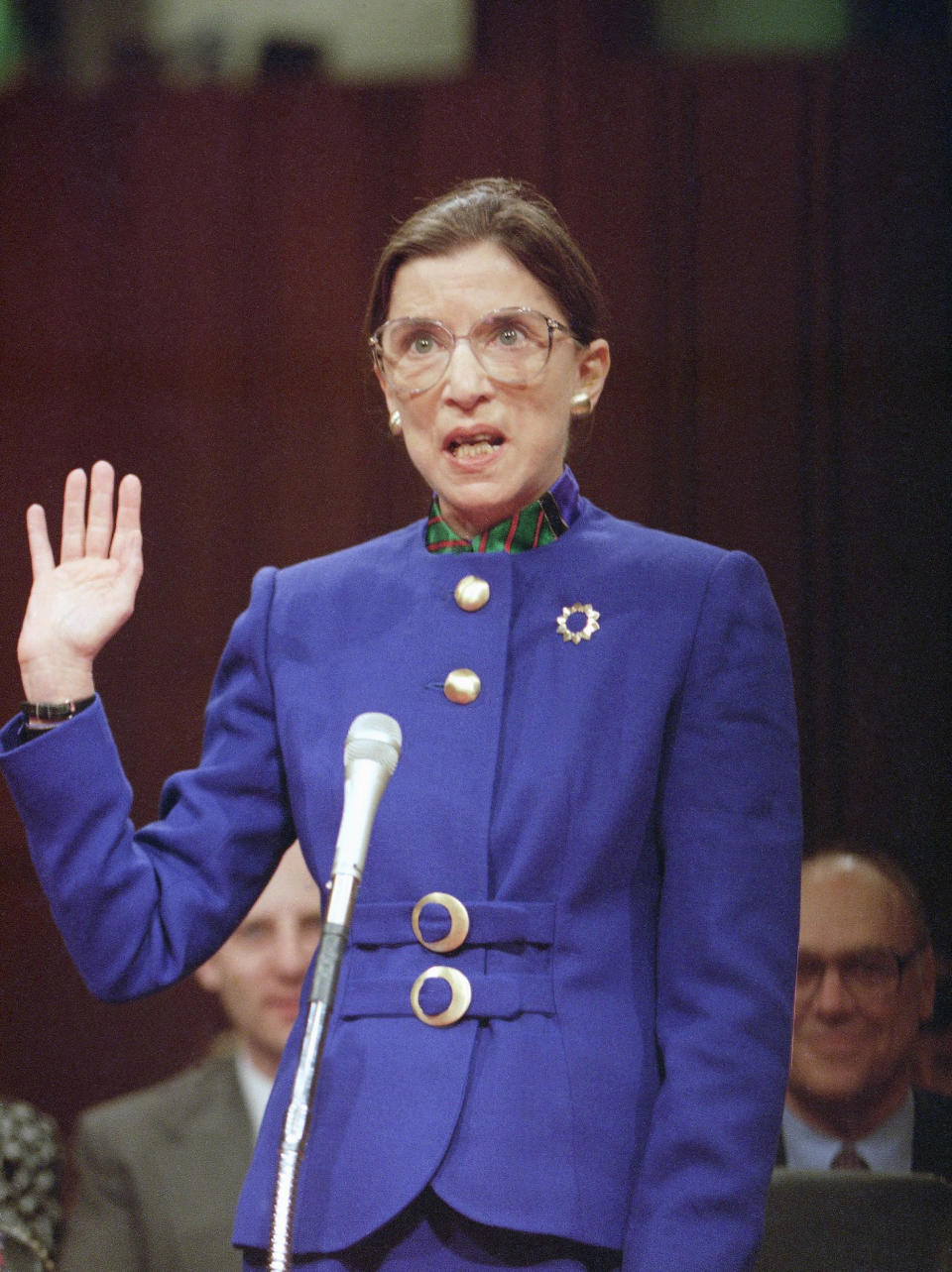 27 years ago, Ginsburg was sworn into her confirmation hearing of the Senate Judiciary Committee on Capitol Hill on July 20, 1993. Ginsburg told the committee that while she rose 