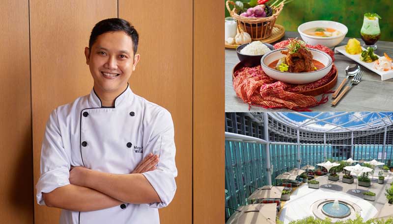 Asia49亞洲料理及酒廊以高樓景觀稱霸新北，印尼籍主廚胡英達Indra Kusuma，職涯版圖遍佈歐亞澳洲，擁有20年豐富經驗。（Mega50餐飲及宴會提供）