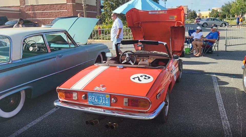 The Waterford Lakes Town Center hosted a Veterans Day Back to the Classics car show.