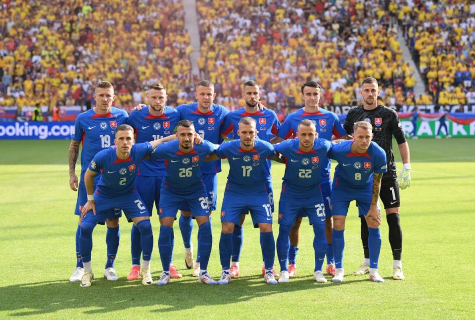 Slovakia came third in Group E, having beaten Belgium in their opening game  (Getty Images)