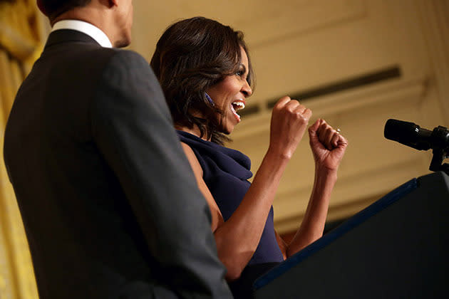 President Obama and Michelle Obama launch Let Girls Learn initiative.