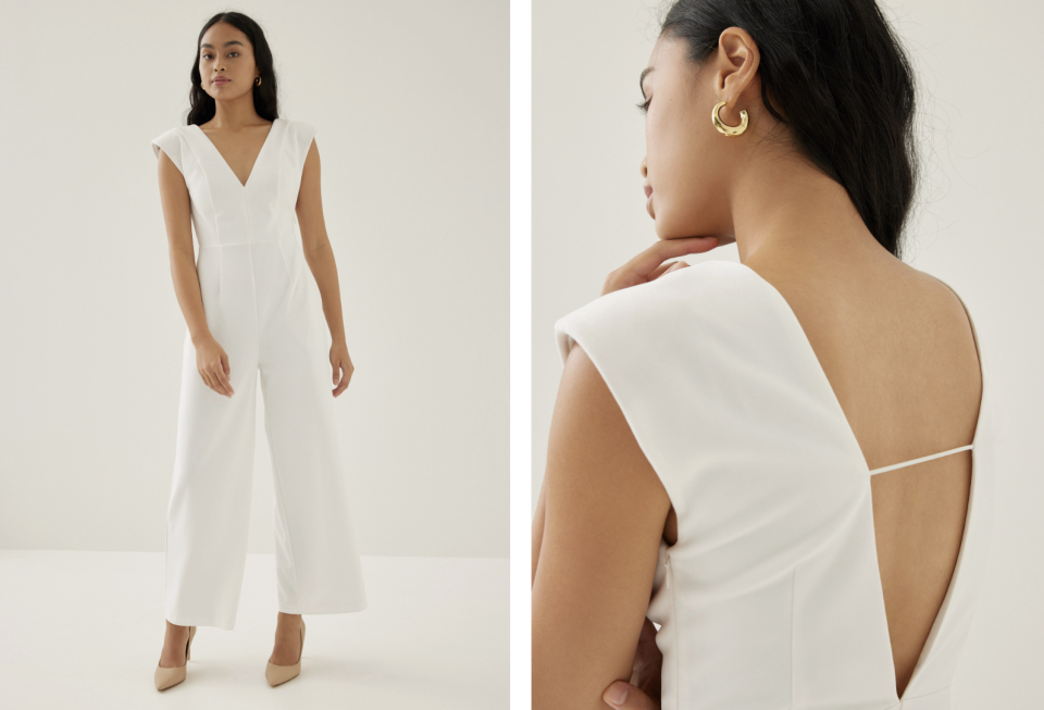 Love, Bonito Kaeli Padded Wide Leg Jumpsuit. PHOTO: Love, Bonito