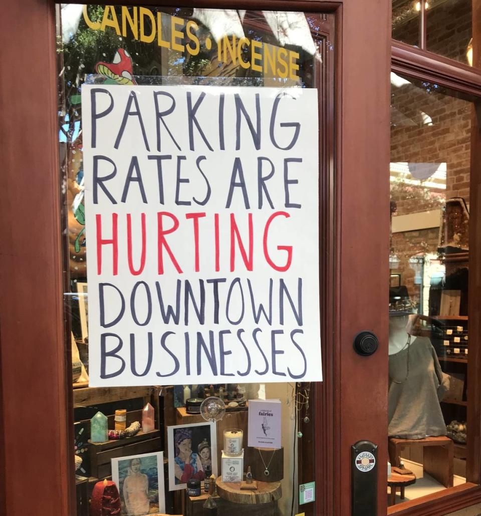 Business owners in downtown SLO have openly opposed the parking rates that practically doubled last year. They’ll get some relief in July, when lower rates go into effect.