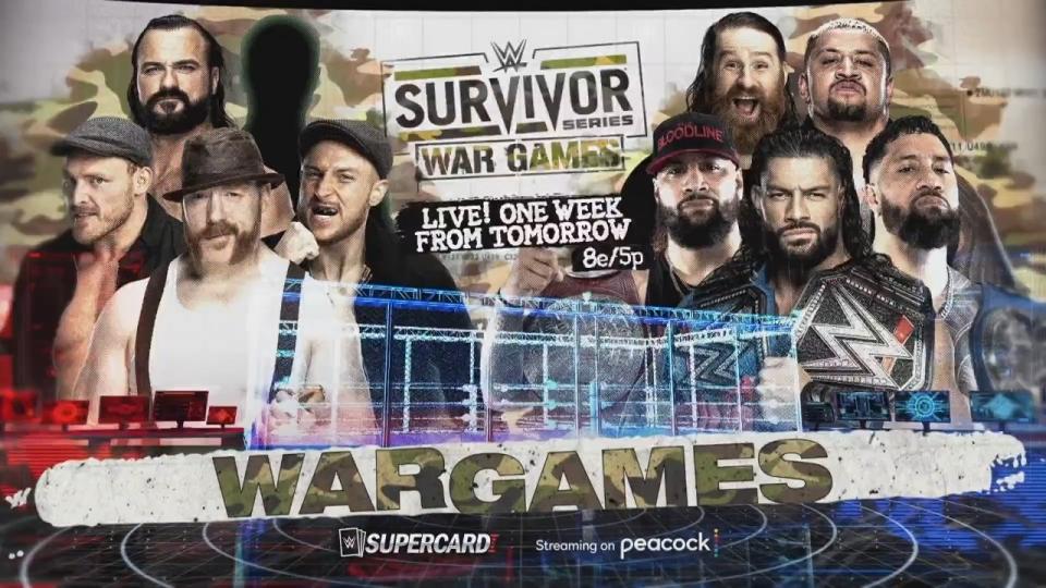 Men’s WarGames Match Announced For WWE Survivor Series