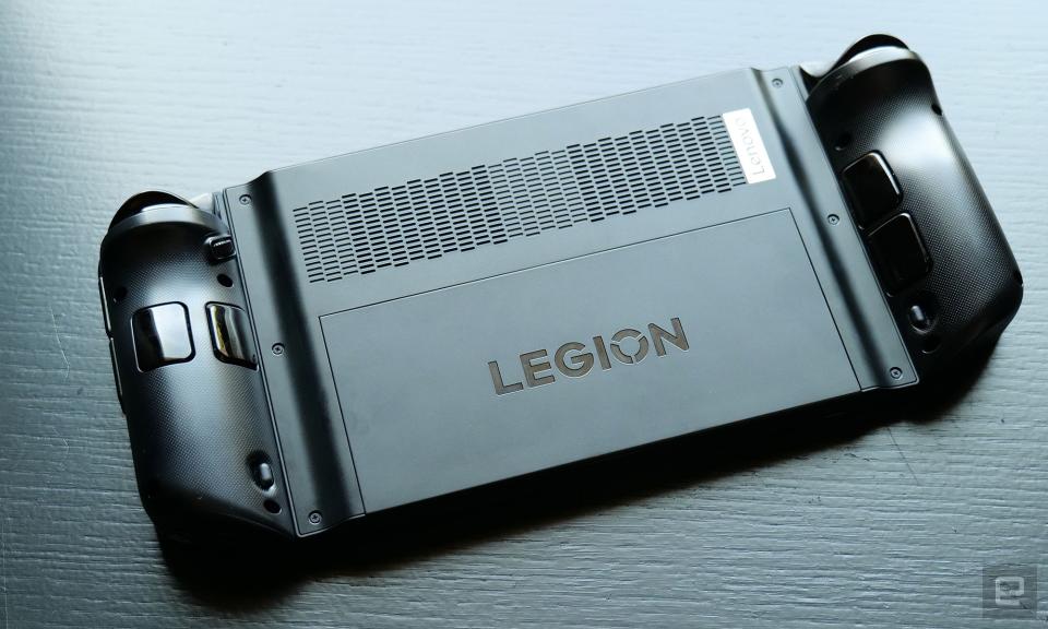 <p>Hands-on photos of the upcoming Lenovo Legion Go handheld gaming PC, which is slated to officially go on sale sometime in October 2023.</p>
