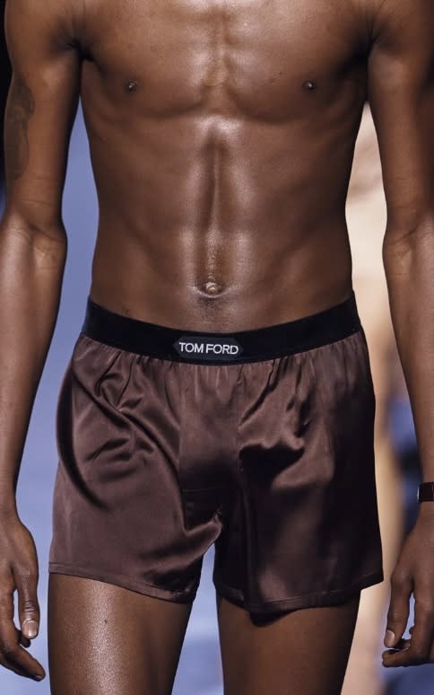 Tom Ford's silky range of underwear