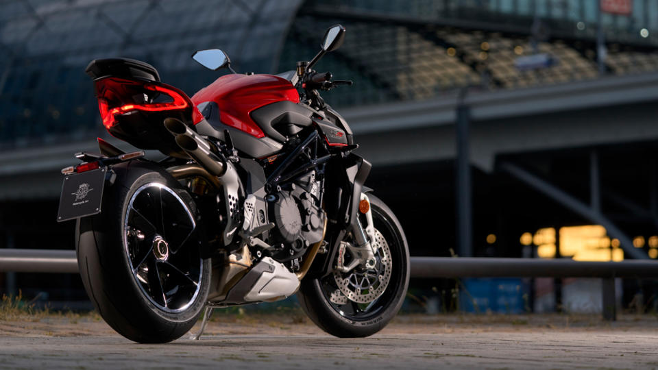 The 208 hp machine is priced at ,600. - Credit: MV Agusta Motor S.p.A.